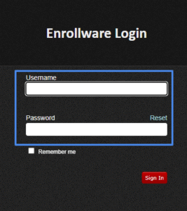 Enrollware Login