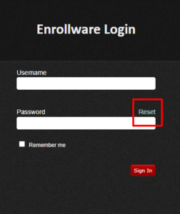 Enrollware Login
