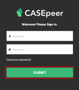 Casepeer Login