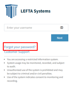 Lefta Shield Login