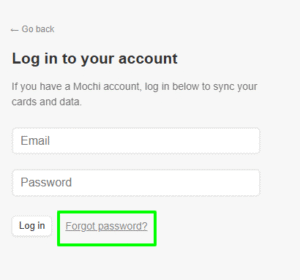 Mochi Login