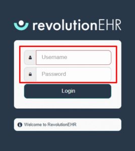 RevolutionEHR Login